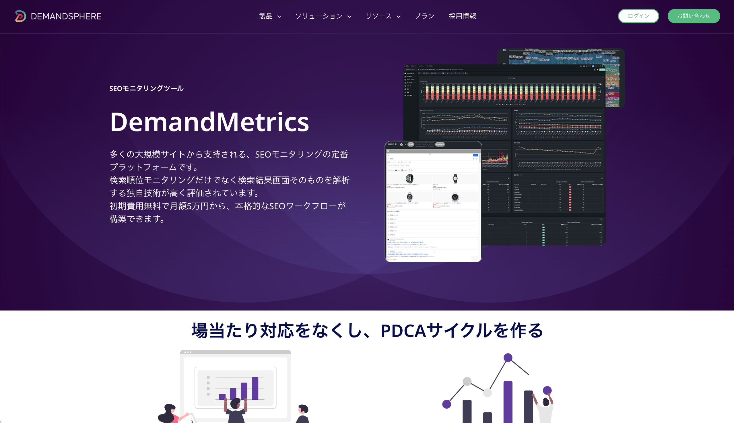 Demand Metricsスクリーンショット