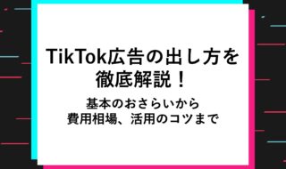 TikTok広告の出し方を徹底解説！基本のおさらいから費用相場、活用のコツまで