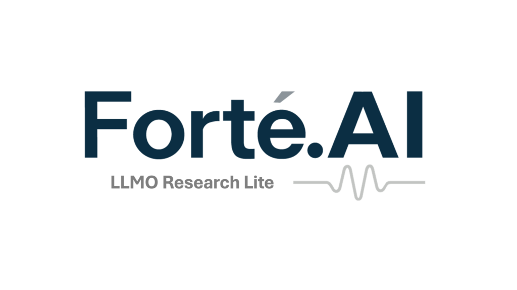 Forté.AI LLMO Research Lite